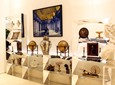 Esposizione oggetti di antiquariato